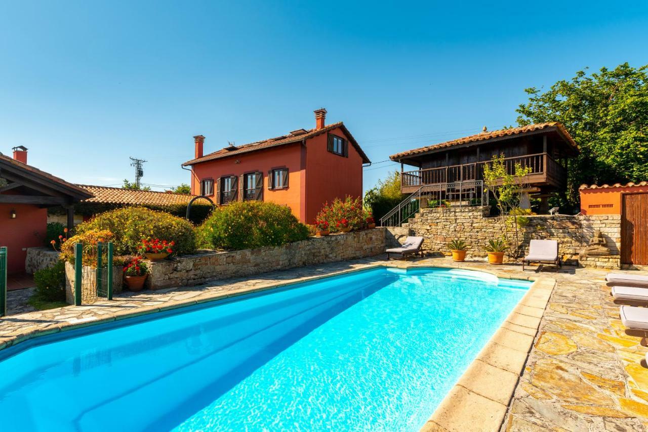 비야비시오사 Casa De Aldea Con Piscina Calefactada Opcional - Ca-1451-As 게스트하우스 외부 사진